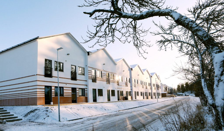 Ekgarden Modular Apartments in Sweden