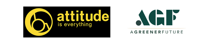 Attitude is Everything and A Greener Future logo