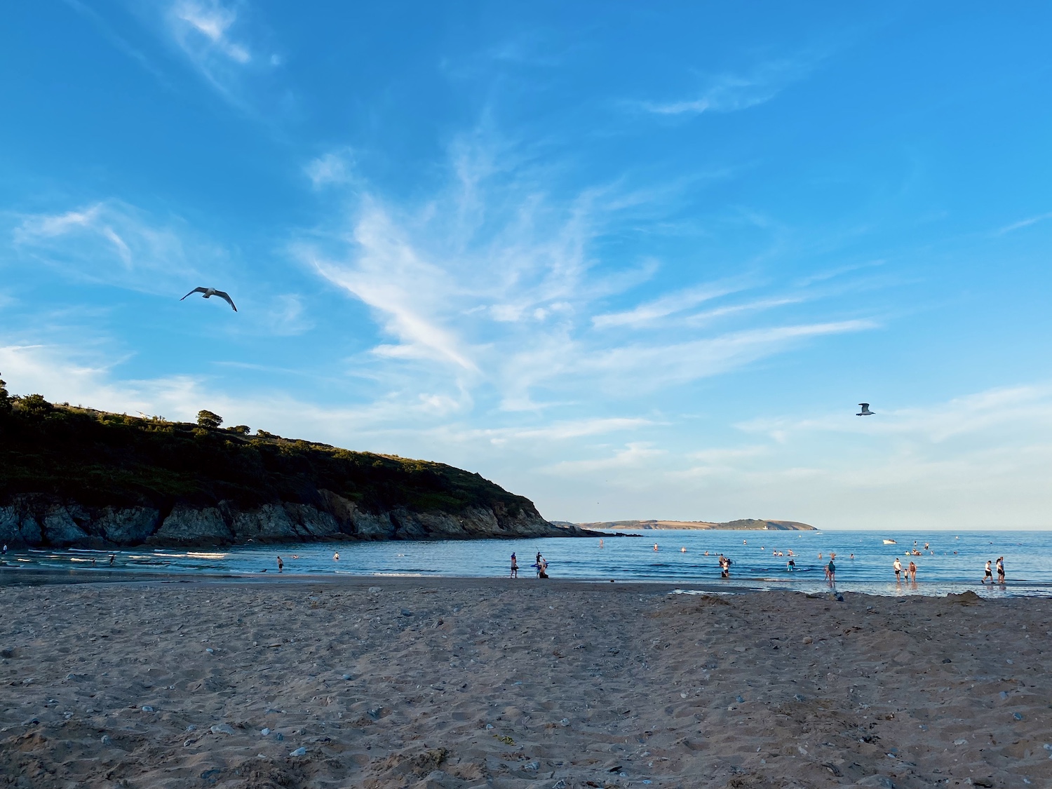 View of Maenporth Beach