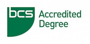 BCS accredited degree logo