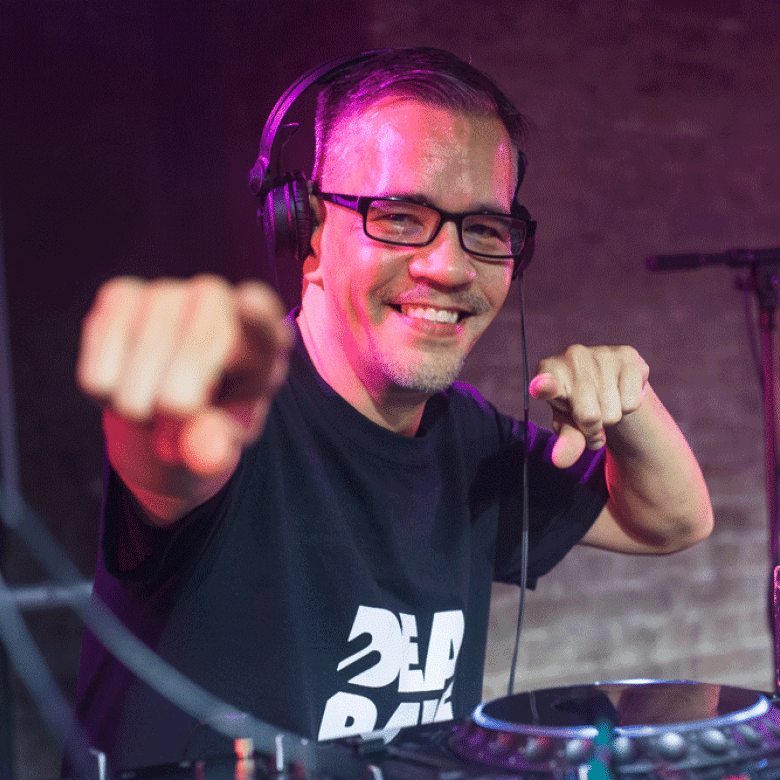 A DJ