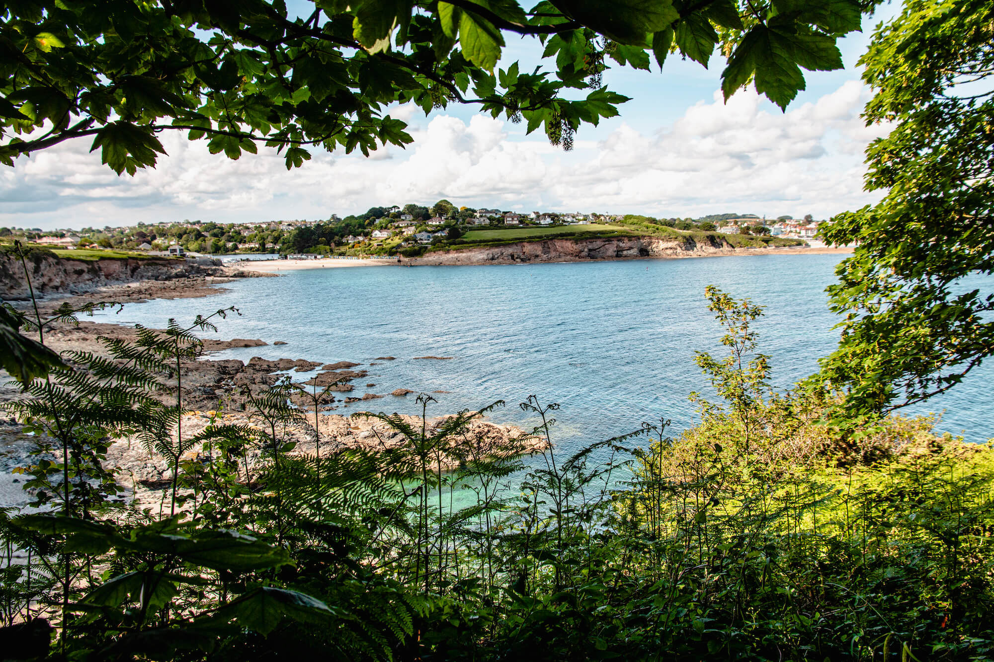 View of Swanpool beach