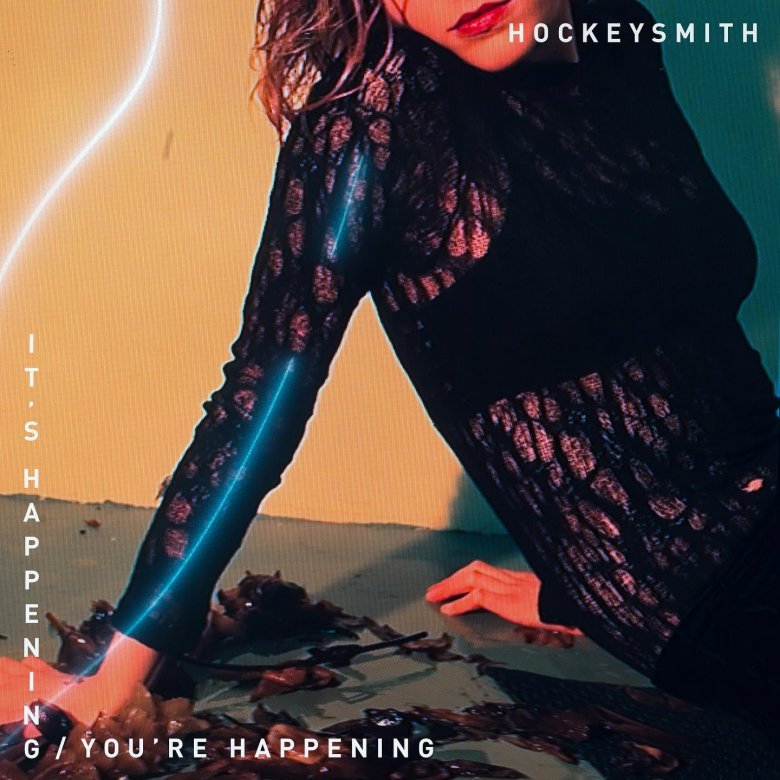 Hockeysmith single cover with girl sat on the floor