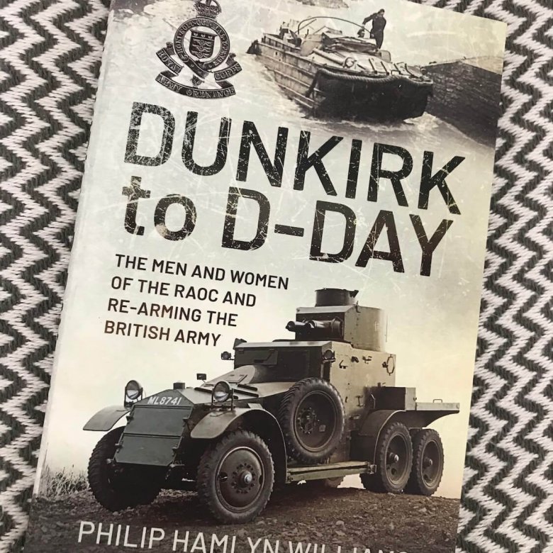 Dunkirk to D-Day Book Cover (Book by Philip Hamlyn Williams)