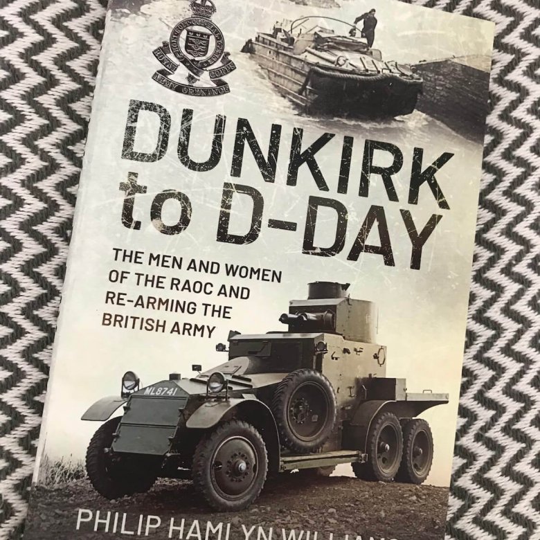 Dunkirk to D-Day Book Cover (Book by Philip Hamlyn Williams) 