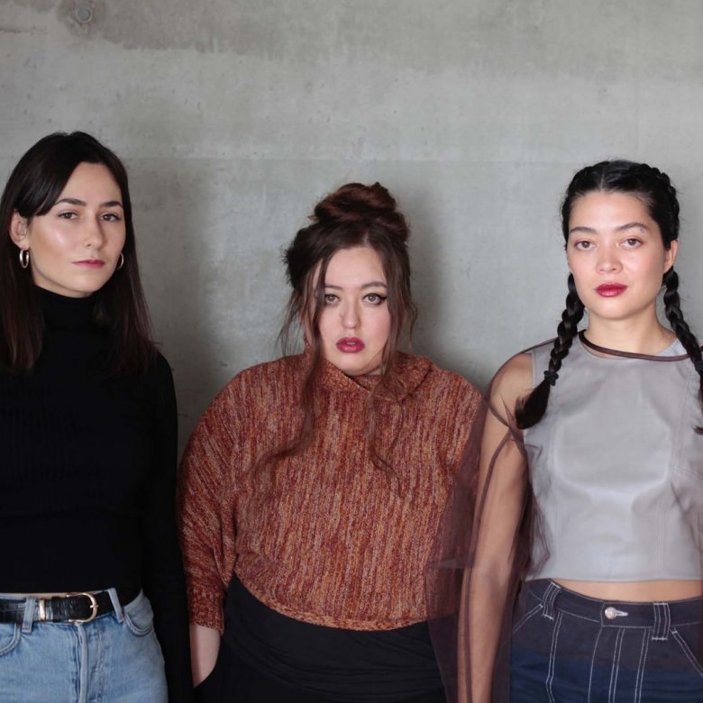 Portrait of Hana Omori, Tanya Cruz and Isabel Ramos