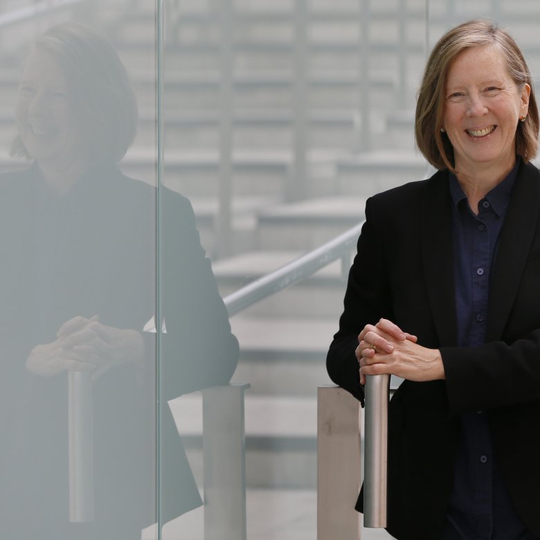 Photo of Falmouth Senior Lecturer and journalist Kate de Pury