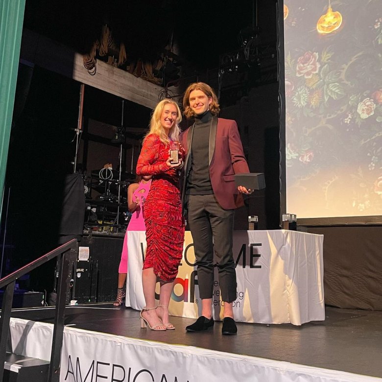 Graduate Jonah wins award