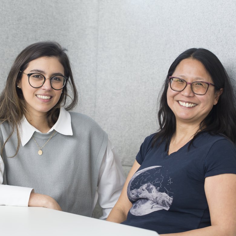 Camilla and May from Launchpad start-up BETA100