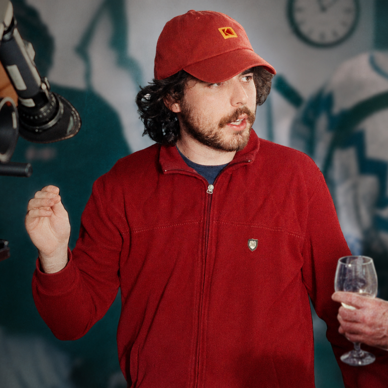 A student filmmaker