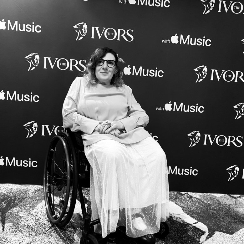 Image of a woman in a wheelchair