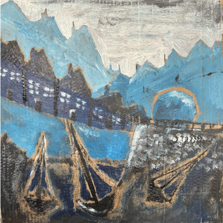 Illustration Online Trip