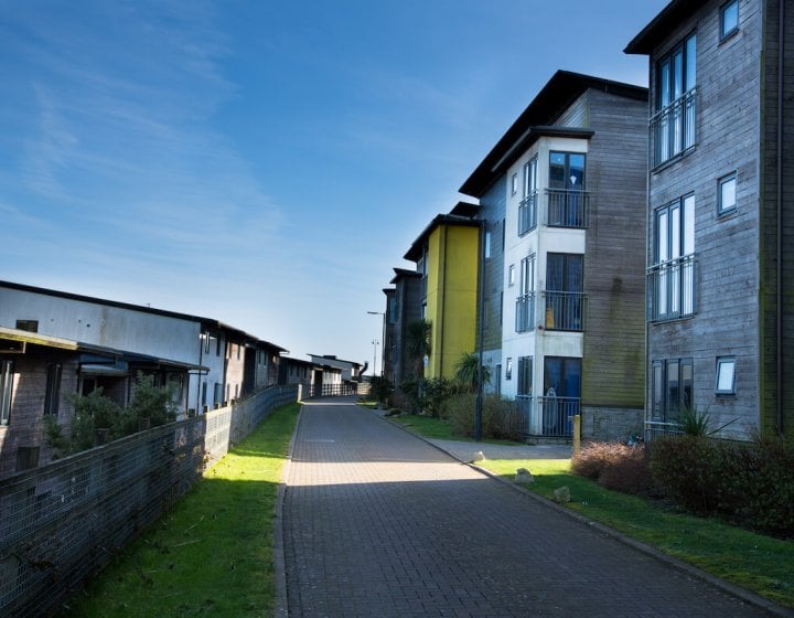 Glasney Student Village Exterior