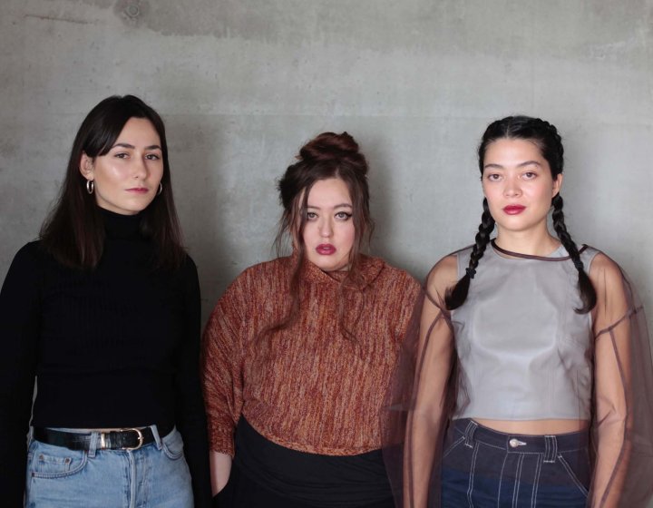 Portrait of Hana Omori, Tanya Cruz and Isabel Ramos