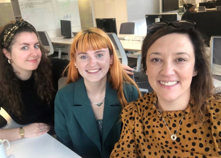 Emily, Corin and Natalie from Kevri