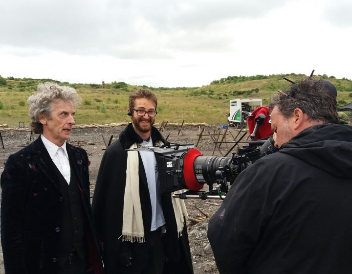 Film graduate Kieran Hayhow on the Dr Who set