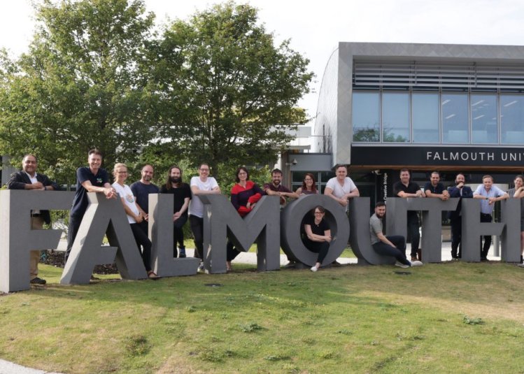 Launchpad Students On Penryn Campus