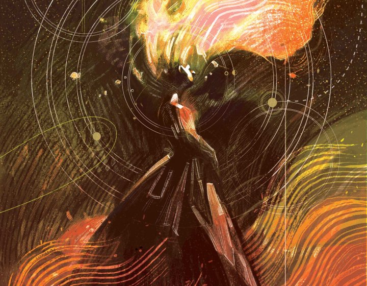 Illustration by student Amita Sevellaraja