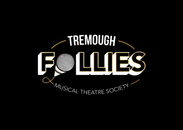 Tremough Follies Musical Theatre Society Logo against a blackground