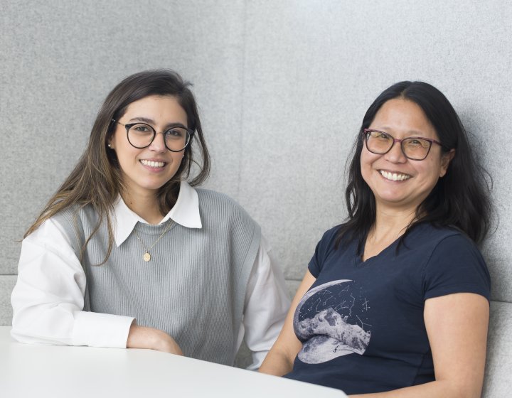 Camilla and May from Launchpad start-up BETA100