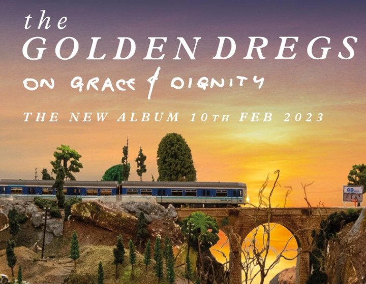 Promotional image for The Golden Dregs album On Grace and Dignity