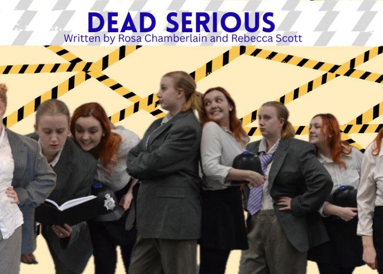 A photo montage of two performers