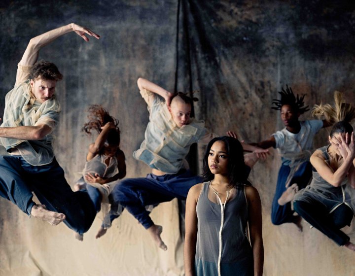 A range of dancers performing on stage