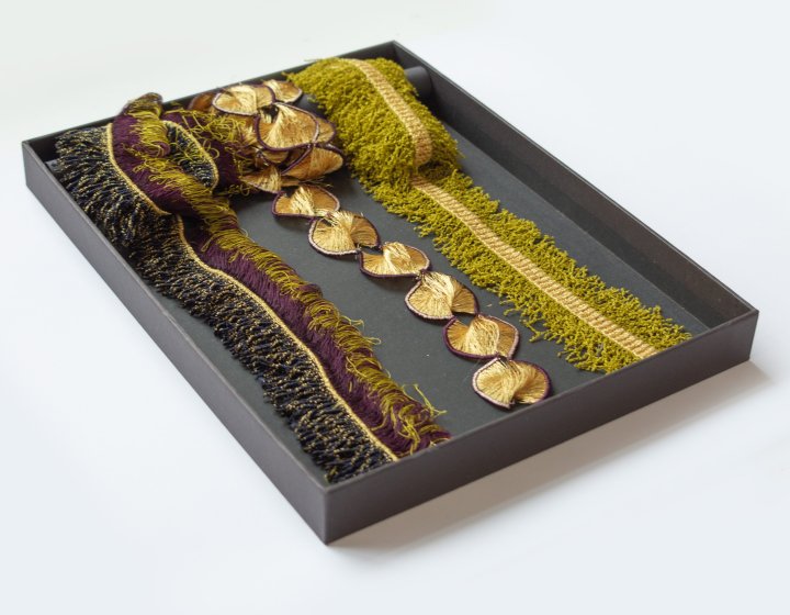 Beth Somerville textile braiding and weaving work