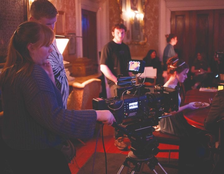 Film students