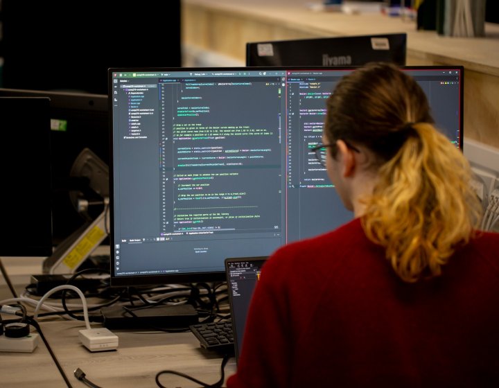 Computing for Games student