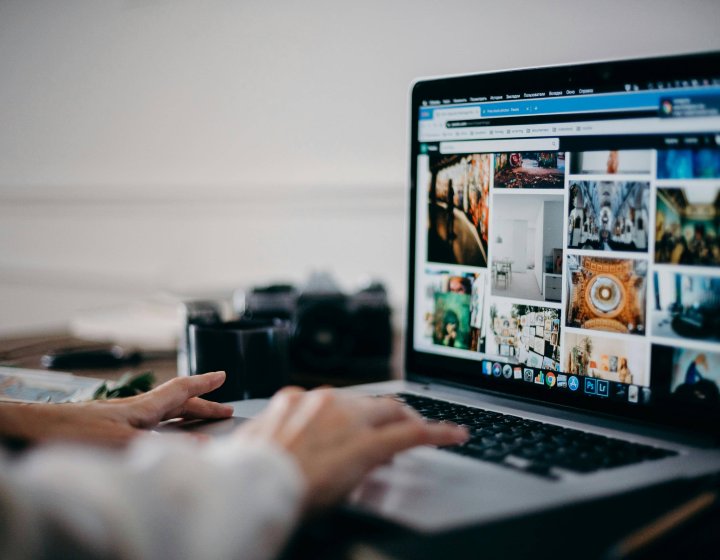 Student on Adobe short course