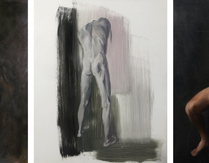Figure paintings in oil by Emily Roberts