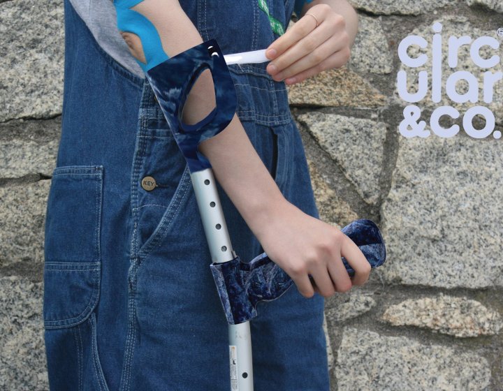 Circular & Co Sustainable Product Design crutch by Florence Mitchell