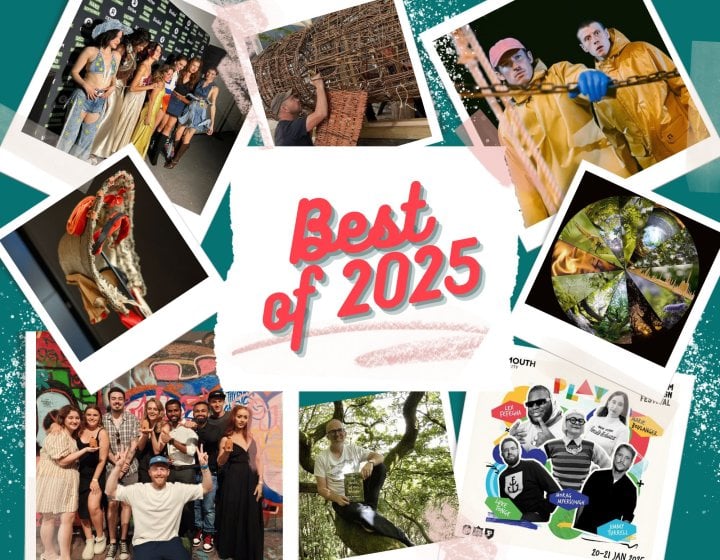 A scrapbook of images