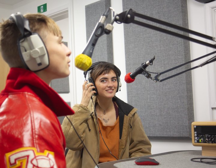 Sound House media production, podcasting and journalism facilities