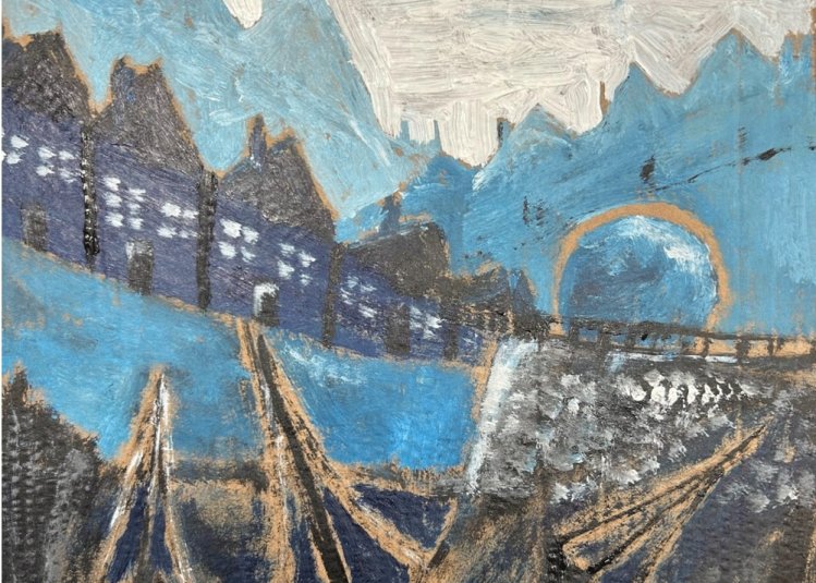 Illustration Online Trip