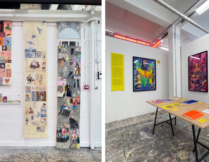 Illustration Exhibition of student work