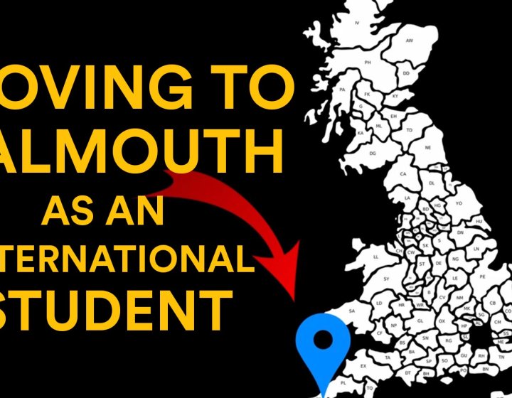 Moving to Falmouth as an international student video still