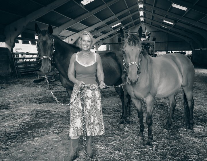 Lucy and horses
