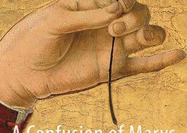 Book cover of a hand holding a plant and the leaves are eyes