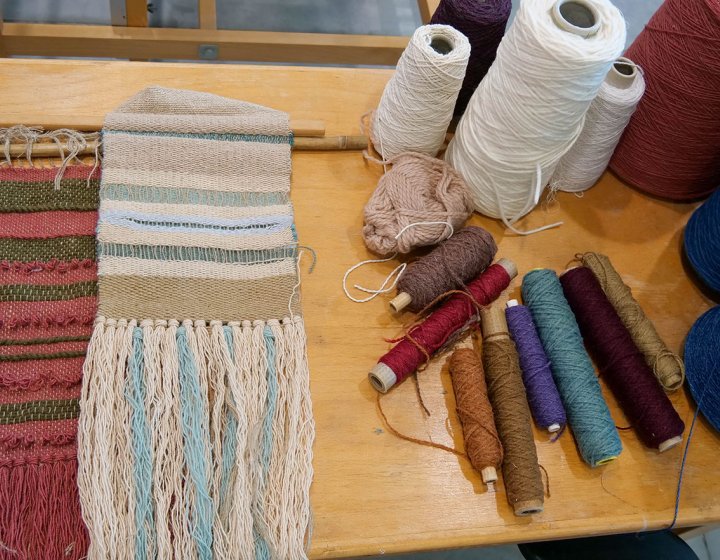 Wall hangings and wool