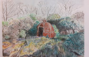 Drawing by student Anna Claypole