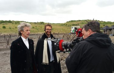 Film graduate Kieran Hayhow on the Dr Who set
