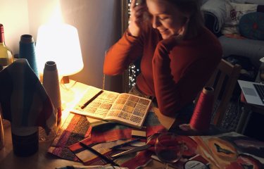 Megan Leech designing 