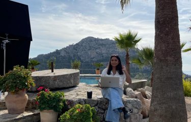 On Set In Majorca