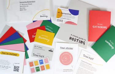 Display of examples from the students winning entry to the South West Digital Design Awards 2020