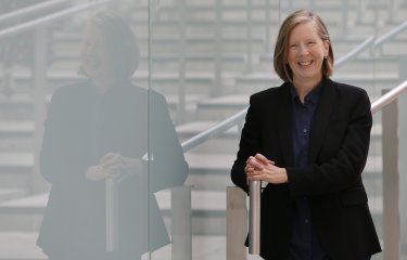 Photo of Falmouth Senior Lecturer and journalist Kate de Pury 