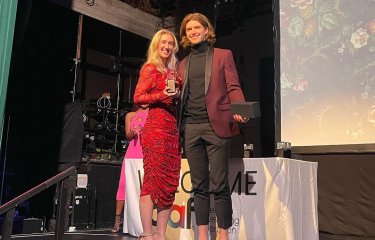 Graduate Jonah wins award