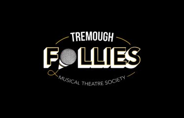 Tremough Follies Musical Theatre Society Logo against a blackground