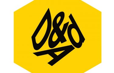 A yellow logo with the letters 'D&AD'